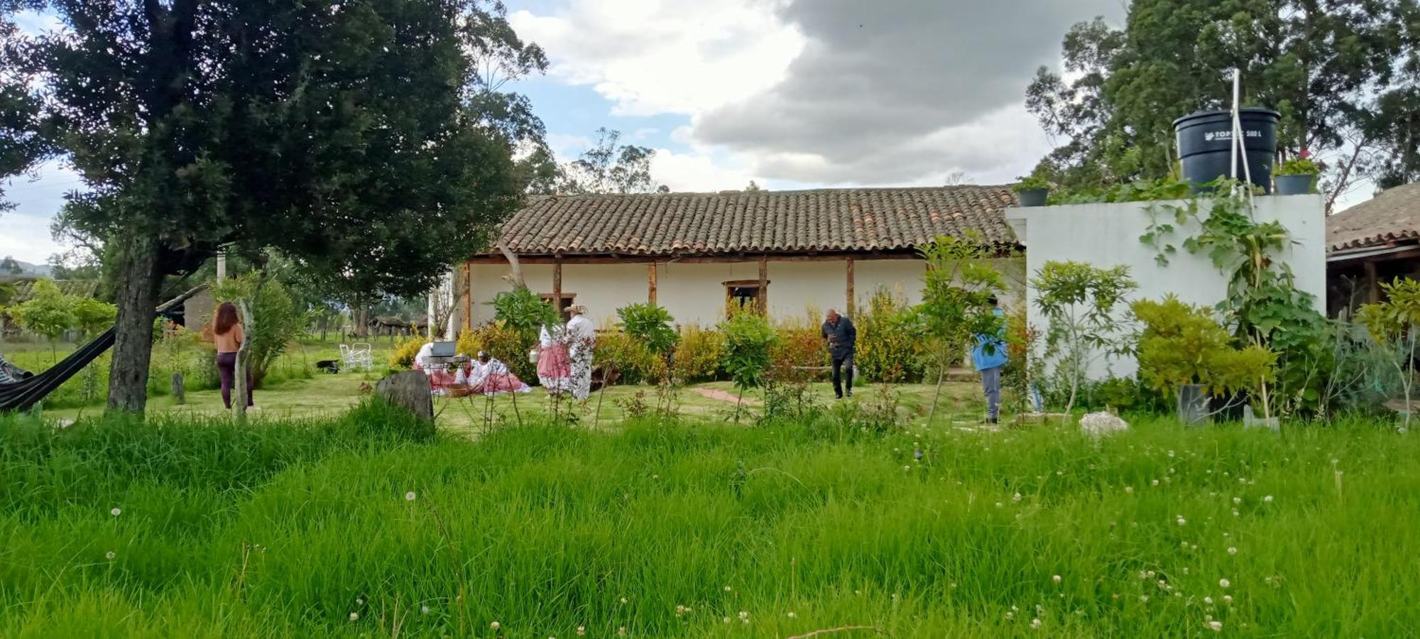 Готель Posada Turistica Altamisal Firavitoba Екстер'єр фото